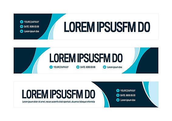 템플릿 배너 배너템플릿 가로배너 사각프레임 이벤트 사람없음 파란색 현수막 배너세트 AI파일 컬러 프레임 가로 세트 사각형 파일형식 벡터