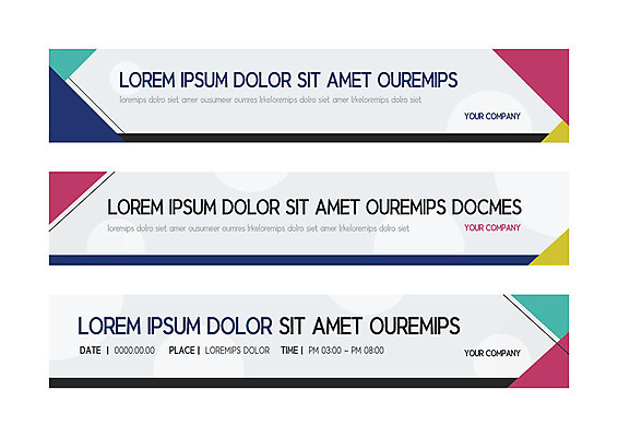 템플릿 배너 배너템플릿 가로배너 비즈니스 사각프레임 사람없음 현수막 원형 모서리 삼각형 배너세트 AI파일 도형 프레임 가로 세트 사각형 파일형식 벡터