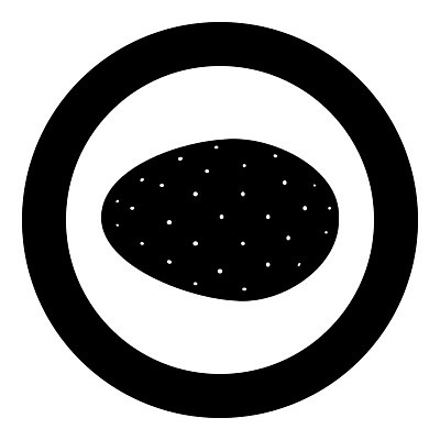 EPS 해외이미지 식물 음식 농업 채소 일러스트 감자 검은색 수확 원형 먹기 유기농 내추럴 고립 녹말 탄수화물 해외일러스트 도형 웰빙 산업 컬러 모션 파일형식 벡터 이미지허브