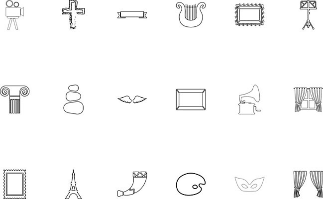 EPS 해외이미지 템플릿 리본 음악 십자가 날개 일러스트 건축양식 창문 프레임 뿔 가면 미술 서기 내부 쌓기 검은색 페인트 프랑스 수확 바위 커튼 팔레트 수집 필름 심볼 영화 오브젝트 이젤 그림 사냥 정사각형 축음기 동영상 셔터 프랑스어 파리(프랑스) 해외일러스트 도형 문자 건축 유럽 컬러 음향기기 농업 모션 문화예술 미술도구 골동품 돌_바위 파일형식 벡터 이미지허브