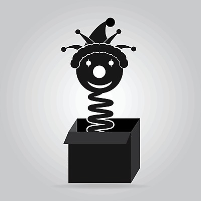 EPS 해외이미지 배너 행복 음악 인형 일러스트 장난 선물 상자 장난감 파티 머리 점프 놀람 봄 기쁨 광대 오픈 유머 컨테이너 만화 오브젝트 잭 꼭두각시 해외일러스트 계절 감정 산업 모션 문화예술 표정 이벤트 신체부위 파일형식 벡터 이미지허브