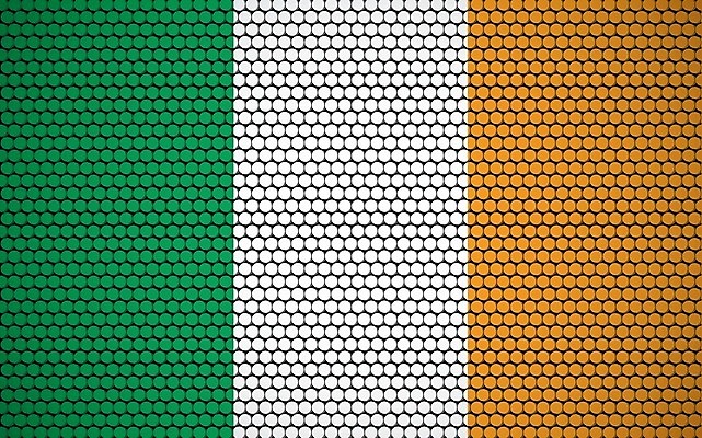 EPS 해외이미지 디자인 배너 유럽 여행 백그라운드 패턴 오렌지 일러스트 벽지 표면 추상 미래 영국 그래픽 장식 초록색 빛 줄무늬 손상 흰색 깃발 원형 심볼 사인 질감 모자이크 아일랜드 애국심 독립 전국 해외일러스트 도형 나라 컬러 컨셉 무늬 과일 파일형식 벡터 이미지허브