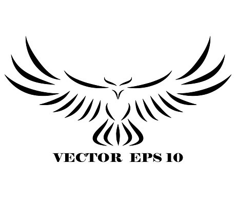 EPS 해외이미지 모양 동물 템플릿 디자인 실루엣 야생동물 선 컨셉 날개 일러스트 회사 비즈니스 자연 조류 추상 아이디어 미술 그래픽 장식 검은색 축구 힘 자유 문신 심볼 사인 신분 심플 윤곽 독수리 고립 마스코트 봉황 엘리먼트 활자 브랜딩 해외일러스트 컬러 무늬 문화예술 촬영기법 구기 생태계 활자판 파일형식 벡터 이미지허브