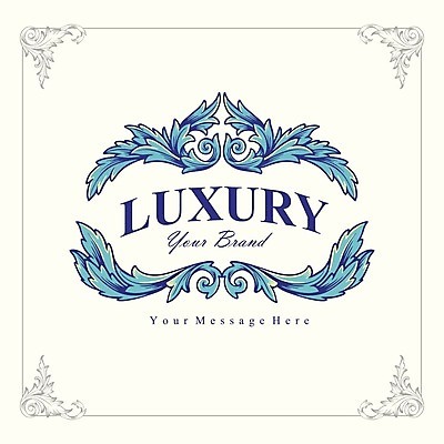 EPS 해외이미지 디자인 일러스트 프레임 사람없음 클래식 고급 우아함 복고 바로크 스타일 해외일러스트 컨셉 파일형식 벡터 이미지허브