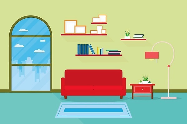 EPS 해외이미지 식물 라이프스타일 디자인 꽃 벽 시계 가구 백그라운드 컨셉 의자 일러스트 창문 베개 탁자 선반 바닥 아파트 주택 실내 내부 장식 책 빛 소파 컬러풀 텔레비전 카펫 방 램프 플랫 고급 냄비 큼 만화 캐비닛 책상 오브젝트 그림 리빙 스타일 해외일러스트 컬러 생활용품 침구 조명 건물 생활 전자제품 솥 크기 사물함 파일형식 벡터 이미지허브