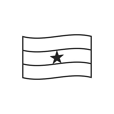 EPS 해외이미지 전통 디자인 문화 물결 선 캠페인 여행 컨셉 일러스트 휴가 미술 경사 이벤트 그래픽 장식 검은색 축제 자유 흰색 축하 깃발 막대기 플랫 만화 선거 심볼 사인 윤곽 깃대 봉 애국심 대각선 교차 가나 고립 독립 엘리먼트 전국 해외일러스트 컬러 문화예술 민주주의 파일형식 벡터 서아프리카 이미지허브