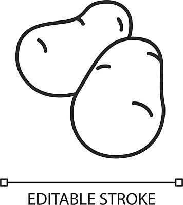 EPS 해외이미지 디자인 커플 잡화 선 음식 컨셉 2 채소 일러스트 재료 감자 건강 미술 픽토그램 주방 웹 수확 시골 신선 쌍 원형 플랫 상품 심볼 사인 그림 윤곽 뿌리 건강식 고립 녹말 밭일 숙성 얇은 영양분 채식주의자 탄수화물 해로움 비건 해외일러스트 도형 농업 인터넷 관계 문화예술 채식 파일형식 벡터 이미지허브