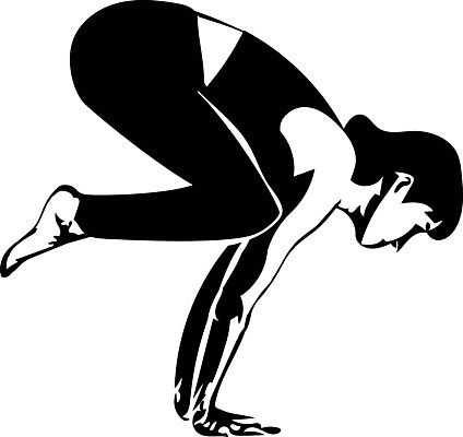 EPS 해외이미지 여자 일러스트 요가 건강 한명 사람 성인 검은색 요가자세 흰색 필라테스 성인여자한명만 해외일러스트 1 웰빙 컬러 포즈 운동 여자한명만 성인여자만 파일형식 벡터 이미지허브