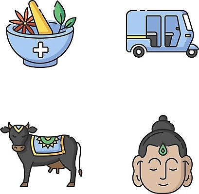 EPS 해외이미지 클립아트 전통 디자인 아시아 종교 문화 선 컨셉 불교 일러스트 동양인 세트 픽토그램 머리 교사 웹 도시 소 플랫 만화 인도인 수집 심볼 황소 심플 윤곽 신성 팩 일반 고립 얇은 엘리먼트 전국 활자 힌두교 해외일러스트 외국인 직업 나라 인터넷 포유류 인종 신체부위 화장품 활자판 파일형식 벡터 이미지허브