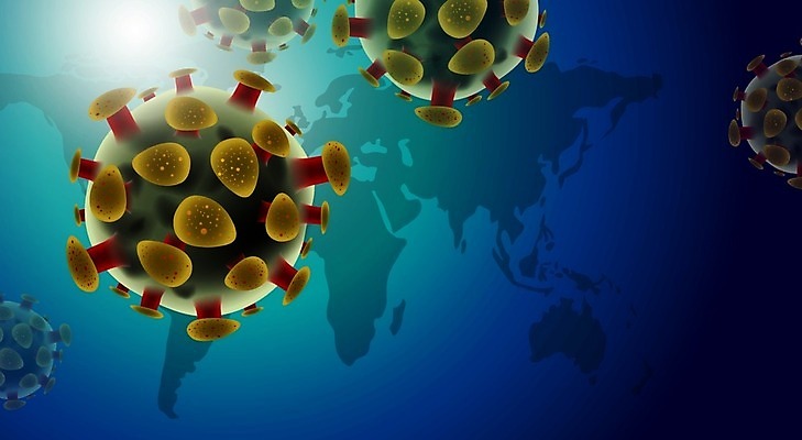 EPS 해외이미지 디자인 과학 백그라운드 컨셉 지도 일러스트 새로움 건강 그래픽 빨간색 초록색 파란색 세계 글로벌 약 지구본 중국 고통 바이러스 질병 심볼 사인 생물학 감염 미생물 박테리아 백신 사방 전염병 해외일러스트 교육 감정 아시아 컬러 의학 생물 파일형식 벡터 이미지허브