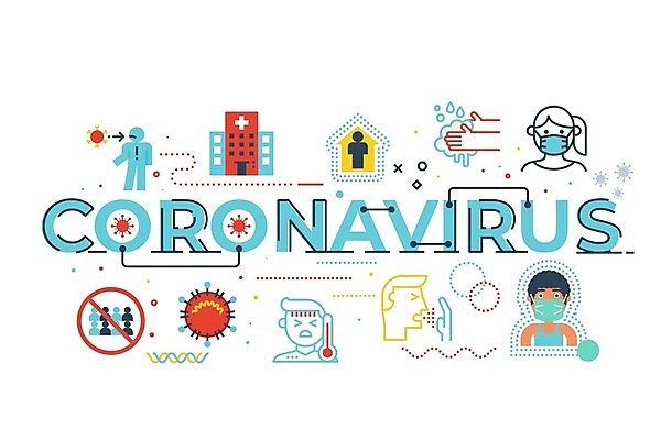 EPS 해외이미지 영어 여자 남자 하늘색 일러스트 병원 마스크 여러명 성인 타이포그라피 손씻기 고열 기침 레터링 성인만 코로나바이러스 자가격리 사회적거리두기 델타변이바이러스 해외일러스트 문자 캠페인 다수 의학 사람 파란색 바이러스 씻기 온도 파일형식 벡터 격리 이미지허브