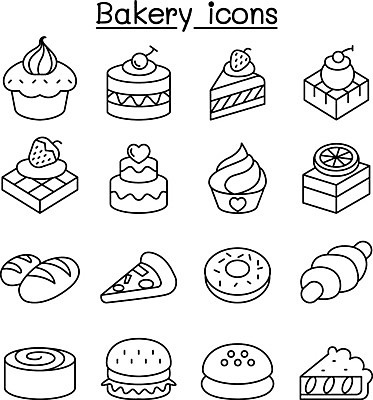 EPS 해외이미지 클립아트 디자인 선 빵 과일 일러스트 딸기 아이스크림 디저트 피자 사탕 이벤트 그래픽 컵 파티 쿠키 케이크 초콜릿 빵집 햄버거 축하 소나무 체리 달콤 바게트 상품 설탕 굽기 심볼 크림 사인 롤 토스트 머핀 버터 꿀 와플 마카롱 브라우니 얇은 페스츄리 스타일 캐러멜 해외일러스트 나무 식기 음식 컨셉 패스트푸드 서양음식 상점 맛 구이 파일형식 벡터 이미지허브
