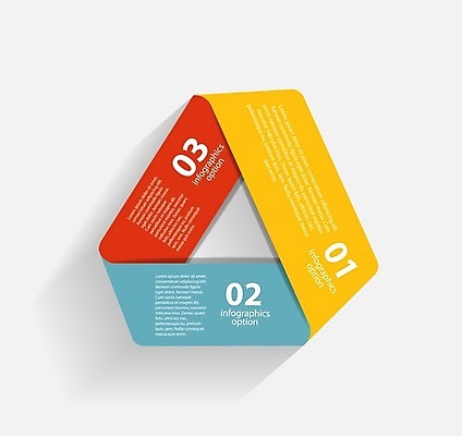 EPS 해외이미지 리본 일러스트 비즈니스 사람없음 그래픽 인포그래픽 삼각형 연결 심플 엘리먼트 펜로즈 해외일러스트 도형 파일형식 벡터 이미지허브