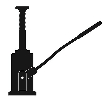 EPS 해외이미지 실루엣 일러스트 자동차 미술 그래픽 상점 장비 그림 윤곽 잭 고립 자동 차고 해외일러스트 육상교통 문화예술 촬영기법 파일형식 벡터 이미지허브