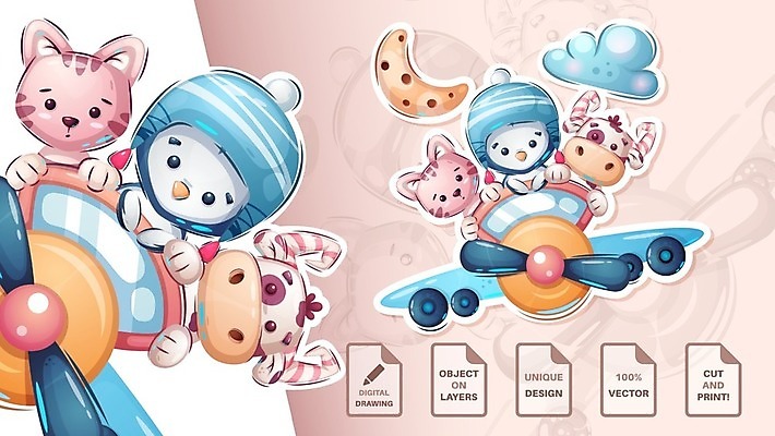 EPS 해외이미지 동물 캐릭터 손 디자인 포스터 종이 야생동물 어린이 여행 스티커 일러스트 봉투 비행기 선물 장난감 고양이 꿈 아기 인사 신용카드 그리기 소 달콤 낙서 인쇄 시원함 만화 편지 펭귄 엽서 코믹 해외일러스트 일러캐릭터 포유류 항공교통 모션 조류 대중교통 사람 신체부위 금융 반려동물 예절 맛 파일형식 벡터 이미지허브