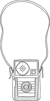 EPS 해외이미지 일러스트 카메라 사진촬영 수확 골동품 플랫 클래식 발사 사진사 필름 복고 고립 스트랩 옛날 해외일러스트 컨셉 농업 전자제품 촬영 작가 파일형식 벡터 이미지허브