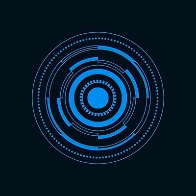 EPS 해외이미지 일러스트 사람없음 디지털 사이버 UI 인터페이스 SF 해외일러스트 파일형식 벡터 이미지허브