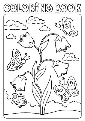 EPS 해외이미지 모양 식물 계절 꽃잎 꽃 나비 곤충 잎 날개 일러스트 자연 흑백 미술 장식 책 정원 검은색 페인트 봄 성장 벚꽃 흰색 그리기 그림 윤곽 캄파눌라 스타일 해외일러스트 동물 컬러 모션 문화예술 촬영기법 생태계 파일형식 벡터 이미지허브