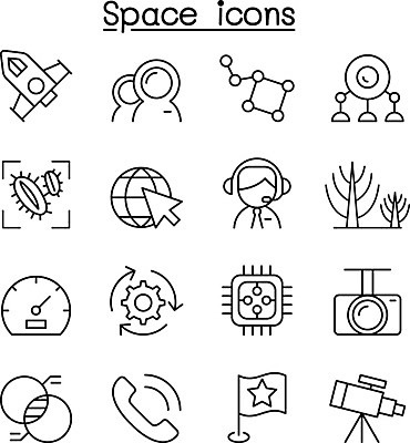 EPS 해외이미지 모양 별 지구 일러스트 사람없음 픽토그램 카메라 우주 망원경 로켓 우주비행사 외계인 깃발 전화기 우주선 톱니바퀴 UFO 스타일 해외일러스트 자연요소 전자제품 미확인물체 파일형식 벡터 이미지허브