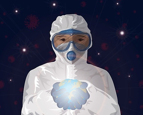 EPS 해외이미지 캐릭터 디자인 백그라운드 컨셉 일러스트 건강 병원 경고 가면 사람 약 건강관리 중국 의사 열 호흡기관 바이러스 보호 질병 위험 만화 예방 감염 경보 고립 그만 돌봄 백신 전염병 해외일러스트 일러캐릭터 아시아 의학 모션 관리 의료진 장기_의학 파일형식 벡터 이미지허브