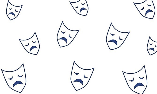 EPS 해외이미지 디자인 행복 감정 문화 얼굴 백그라운드 일러스트 놀이 가면 미술 웃음 사람 검은색 공연 기쁨 슬픔 무대 흰색 표현 유머 배우 만화 극장 심볼 사인 쇼 드라마 변장 연극 가면무도회 고립 비극 성격 우울증 해외일러스트 컬러 문화예술 표정 이벤트 신체부위 질병 연예인 무도회 파일형식 벡터 이미지허브