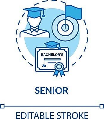 EPS 해외이미지 학생 교육 컨셉 일러스트 졸업 사람없음 과녁판 졸업장 그림 해외일러스트 파일형식 벡터 이미지허브