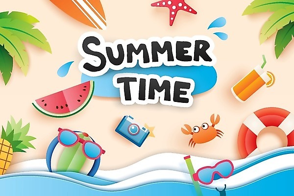 EPS 해외이미지 영어 물결 바다 일러스트 수박 타이포그라피 사람없음 선글라스 카메라 게 오렌지주스 비치볼 만화 파인애플 야자수잎 카툰스타일 구명부환 해외일러스트 문자 안경 잎 과일 공 바캉스용품 갑각류 전자제품 과일주스 안전장비 열대과일 튜브 파일형식 벡터 이미지허브