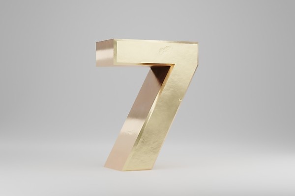 포토 JPG 해외이미지 캐릭터 알파벳 백그라운드 일러스트 사람없음 빛 반짝임 숫자 반사 3D 금속 황금 만들기 광택 타입 7 고립 해외일러스트 문자 영어 모션 재질 디지털합성 파일형식 이미지허브