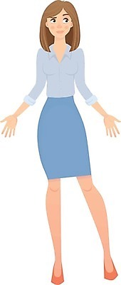 EPS 해외이미지 직업 캐릭터 여자 생각 일러스트 비즈니스 서기 사람 금융 사무실 교사 작업 상담원 만화 경영자 불만 불평 해외일러스트 일러캐릭터 감정 모션 경제 사무원 리더 파일형식 벡터 이미지허브