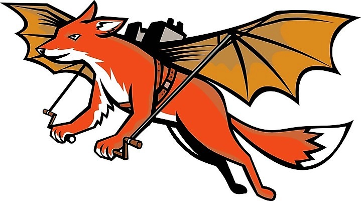 EPS 해외이미지 캐릭터 스포츠 날개 일러스트 그래픽 머리 기계 개 만화 심볼 사인 복고 신분 여우 송곳니 마스코트 스트랩 해외일러스트 일러캐릭터 포유류 신체부위 치아 파일형식 벡터 이미지허브