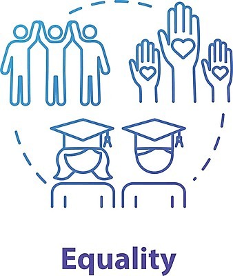 EPS 해외이미지 학생 교육 일러스트 학사모 졸업 사람모양 사람없음 하트 평등 해외일러스트 모양 모자_잡화 컨셉 파일형식 벡터 이미지허브