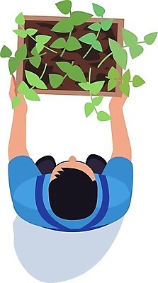 EPS 해외이미지 클립아트 식물 백인 캐릭터 디자인 남자 화초 농업 일러스트 서기 20대 성인 취미 30대 농작물 농장 새싹 흙 수확 흰색 플랫 농부 정상 만화 묘사 원예 상업 심플 머리위 내추럴 고립 심기 원예사 스타일 현실 디테일 해외일러스트 일러캐릭터 서양인 직업 산업 컬러 모션 사람 청년 장년 파일형식 벡터 외국인 인종 이미지허브
