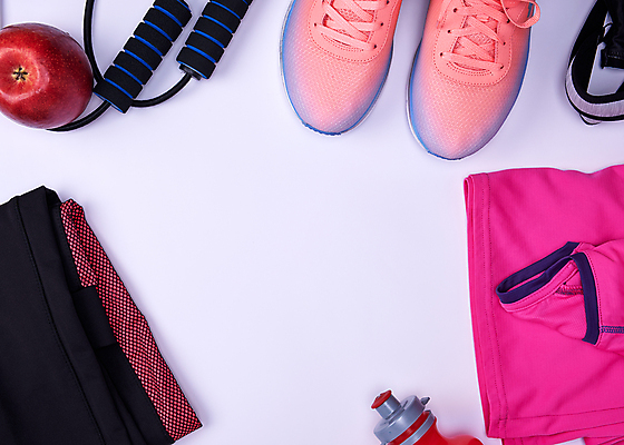 포토 JPG 해외이미지 라이프스타일 운동화 신발 다이어트 건강 사람없음 운동복 사과 물병 흰배경 줄넘기 해외포토 옷 백그라운드 과일 생활 운동 흰색 물통 파일형식 이미지허브