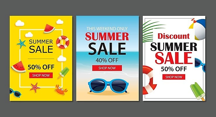 EPS 해외이미지 구름 영어 포스터 바다 일러스트 아이스크림 수박 사람없음 여름 세트 선글라스 세일 비치볼 구명부환 해외일러스트 자연요소 문자 계절 안경 과일 공 디저트 바캉스용품 안전장비 튜브 파일형식 벡터 이미지허브