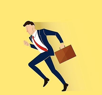 EPS 해외이미지 전신 남자 서류가방 일러스트 한명 정장 성인 달리기 비즈니스맨 바쁨 얼굴없음 성인남자한명만 해외일러스트 1 옷 가방 비즈니스 모션 사람 직장인 남자한명만 성인남자만 파일형식 벡터 이미지허브