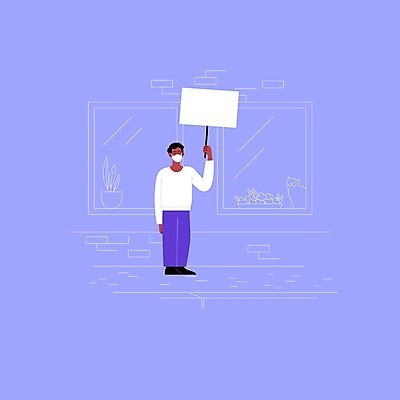 EPS 해외이미지 캐릭터 배너 남자 포스터 종이 포즈 이동 일러스트 비즈니스 노동자 거리 사람 공백 방 자유 분노 잡기 플랫 바이러스 보호 민주주의 충돌 반대 혁명 고립 소셜 스트라이크 운동가 위기 전염병 착륙 항의 해외일러스트 일러캐릭터 직업 감정 컨셉 모션 질병 파일형식 벡터 이미지허브