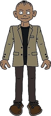 EPS 해외이미지 남자 모래 신발 셔츠 일러스트 바지 부츠 사람 소년 빛 갈색 재킷 청바지 가죽 만화 해외일러스트 어린이 컬러 상의 하의 외투 파일형식 벡터 이미지허브