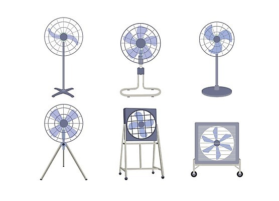 EPS 해외이미지 디자인 산업 컨셉 일러스트 탁자 모바일 바람 바닥 서기 안전 파란색 세트 검은색 힘 장비 흐름 추위 수확 흰색 바퀴 원형 부채 칼날 플랫 휴대용 시원함 심볼 오브젝트 천장 프로펠러 시스템 타입 고립 냉각기 옛날 해외일러스트 자연요소 도형 컬러 가구 농업 모션 날씨 파일형식 벡터 이미지허브