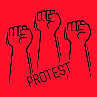 EPS 해외이미지 손 디자인 배너 실루엣 포스터 백그라운드 컨셉 일러스트 사람 그래픽 빨간색 검은색 힘 주먹 방 자유 분노 잡기 그룹 군중 만화 심볼 사인 싸움 팔 반대 반항 혁명 스트라이크 운동가 정치 집회 필승 항의 해외일러스트 감정 컬러 모션 촬영기법 신체부위 우승 파일형식 벡터 이미지허브