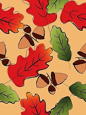 EPS 해외이미지 계절 포스터 백그라운드 잎 패턴 일러스트 미술 가을 낙서 인쇄 그림 해외일러스트 식물 무늬 문화예술 파일형식 벡터 이미지허브