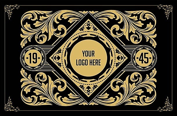 EPS 해외이미지 디자인 일러스트 프레임 사람없음 화려 클래식 우아함 심볼 복고 바로크 스타일 해외일러스트 컨셉 파일형식 벡터 이미지허브