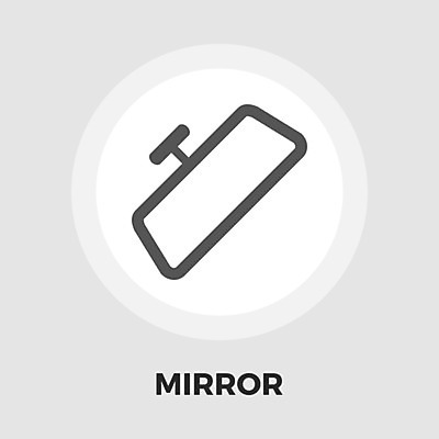 EPS 해외이미지 일러스트 사람없음 차량부품 사이드미러 해외일러스트 부속품 파일형식 벡터 이미지허브