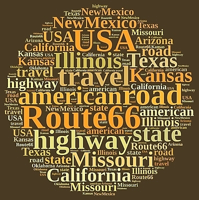 포토 JPG 해외이미지 도로 여행 일러스트 교통시설 사람없음 그래픽 미국 고속도로 역사 클래식 심볼 사인 캘리포니아 애리조나 뉴멕시코 텍사스 해외일러스트 길 교통 컨셉 북아메리카 시설 파일형식 이미지허브