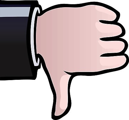 EPS 해외이미지 손 분홍색 일러스트 비즈니스 통신 손가락 정장 파란색 검은색 엄지손가락 금지 흰색 만화 그림 블라우스 소매 나쁜 거짓 고립 잘못 적자 차단 해외일러스트 옷 컬러 상의 신체부위 파일형식 벡터 이미지허브