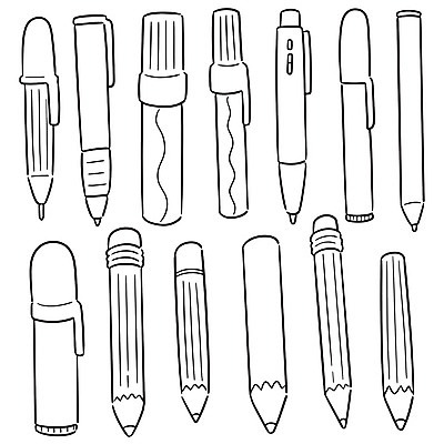 EPS 해외이미지 클립아트 디자인 교육 선 일러스트 비즈니스 학교 문구용품 아이디어 그래픽 장식 세트 사무실 펜 페인트 장비 기구 공구 그리기 낙서 만화 스케치 수집 심볼 라인아트 오브젝트 사인 그림 클립 심플 손그림 타격 해외일러스트 컨셉 모션 미술 필기구 도구 파일형식 벡터 이미지허브