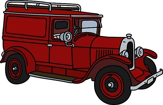 EPS 해외이미지 일러스트 자동차 사람없음 빈티지 클래식 복고 클래식카 해외일러스트 육상교통 컨셉 승용차 파일형식 벡터 이미지허브