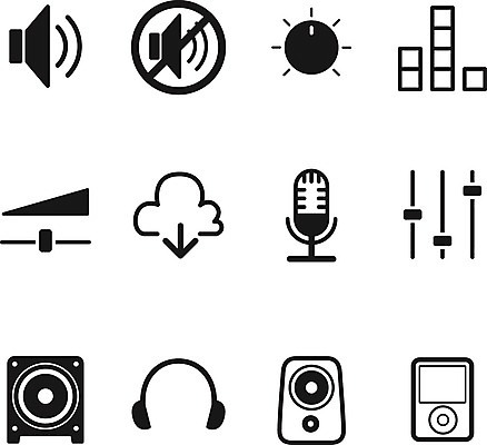EPS 해외이미지 구름 디자인 실루엣 음악 일러스트 화살 세트 헤드폰 웹 소리 플랫 볼륨 하락 심볼 마이크 사인 라디오 오디오 나눔 일시정지 다운로드 계량기 멀티미디어 설정 벙어리 제어 조율 플레이어 해외일러스트 자연요소 음향기기 컨셉 인터넷 문화예술 촬영기법 전자제품 파일형식 벡터 이미지허브