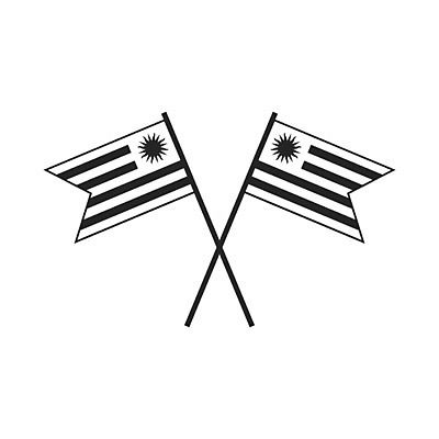 EPS 해외이미지 전통 디자인 문화 물결 선 캠페인 여행 컨셉 일러스트 휴가 미술 경사 이벤트 그래픽 장식 검은색 축제 자유 흰색 축하 깃발 막대기 플랫 만화 선거 심볼 사인 윤곽 깃대 봉 애국심 대각선 교차 고립 독립 엘리먼트 우루과이 전국 해외일러스트 컬러 문화예술 남아메리카 민주주의 파일형식 벡터 아메리카 대륙 이미지허브