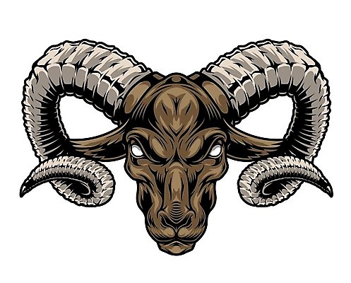 EPS 해외이미지 동물 템플릿 야생동물 스포츠 백그라운드 컨셉 일러스트 부분 뿔 미술 그래픽 컬러풀 머리 힘 수확 위험 큼 심볼 사인 복고 공격적 램 마스코트 심각 엘리먼트 활자 힘찬 스타일 해외일러스트 컬러 농업 문화예술 신체부위 크기 활자판 파일형식 벡터 이미지허브