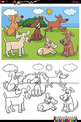 EPS 해외이미지 클립아트 동물 캐릭터 공원 교육 행복 어린이 일러스트 장난 놀이 흑백 취미 책 반려동물 세트 컬러풀 유치원 그룹 개 강아지 어플리케이션 만화 수집 그림 페인트붓 페이지 문제집 송곳니 색칠공부 해외일러스트 일러캐릭터 공공시설 감정 컬러 포유류 촬영기법 사람 학습 붓 색칠 치아 파일형식 벡터 이미지허브